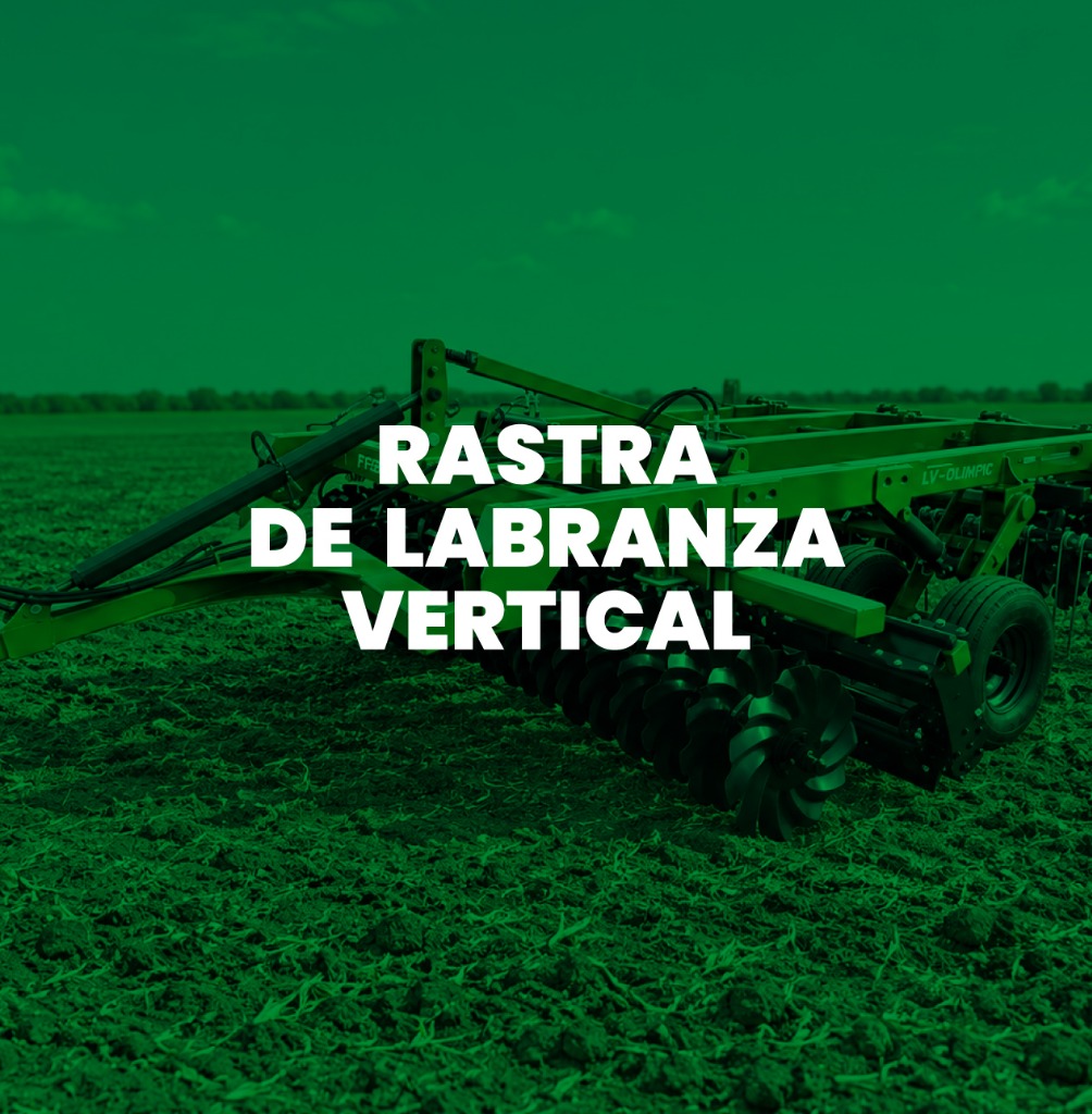 RASTRA DE LABRANZA VERTICAL